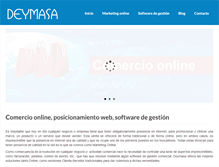 Tablet Screenshot of deymasa.com